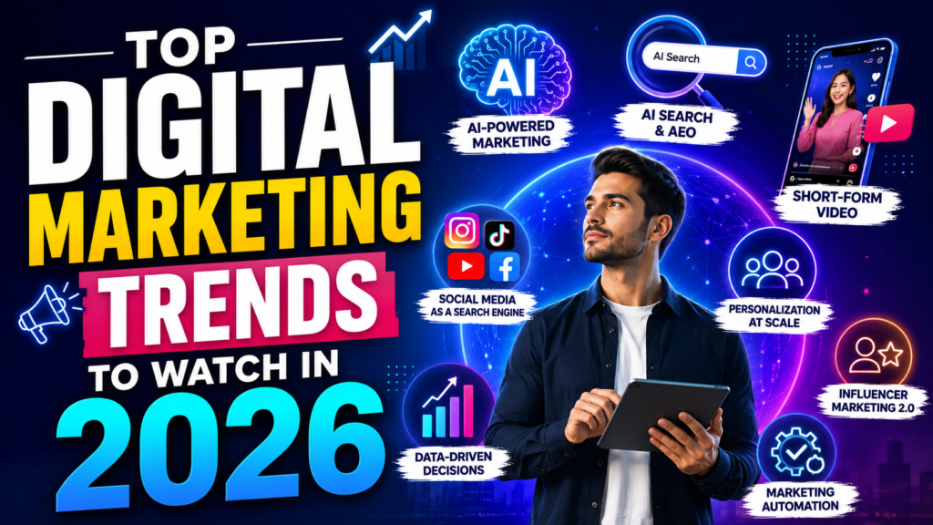 Top Digital Marketing Trends to Watch in 2026